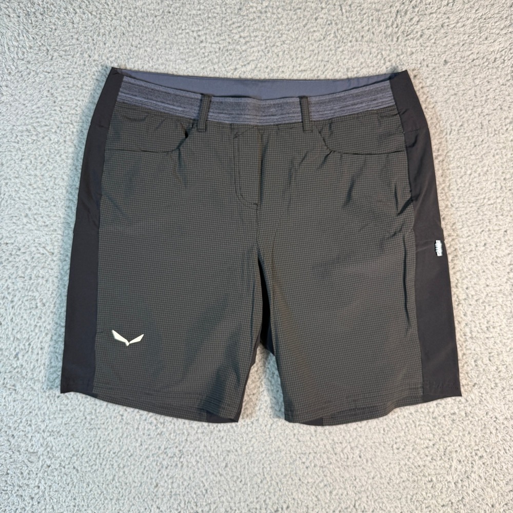 Salewa Shorts Mens XL Lightweight Outdoor Hiking Stretch Black